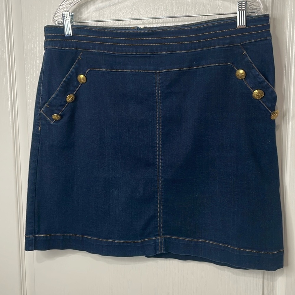 Jean skirt from INC